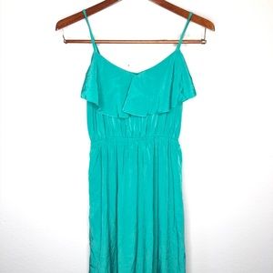 Sopranos Teal Full Length Dress